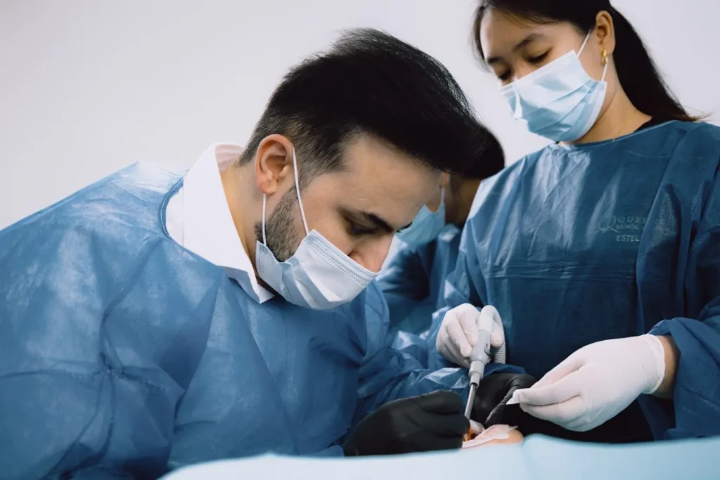 Dental implant procedure at Queens Elite Medical in Dubai Marina