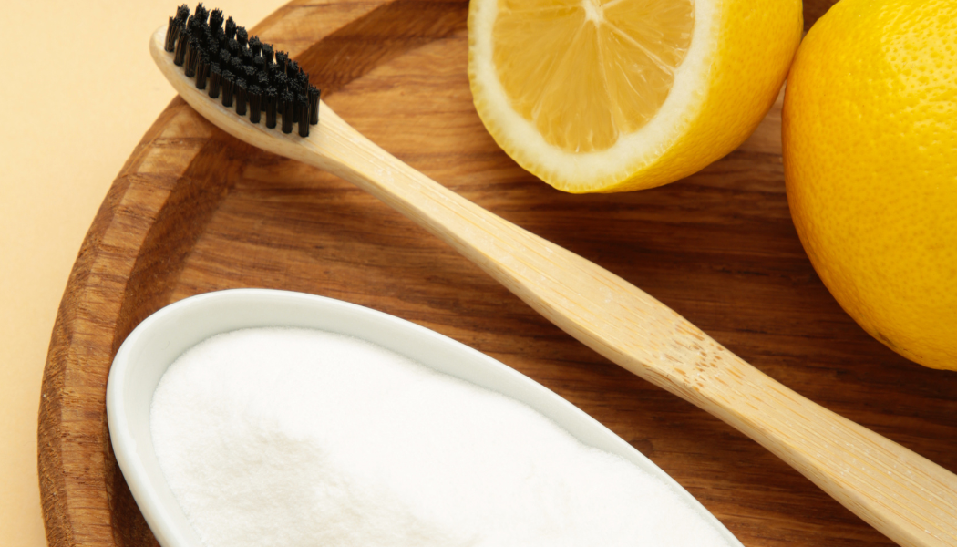 Baking Soda and Lemon for Teeth Whitening